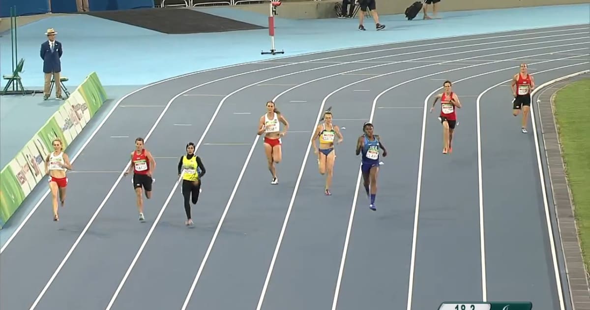 Team USA Breanna Clark Takes Gold in Women's 400Meter T20 Final
